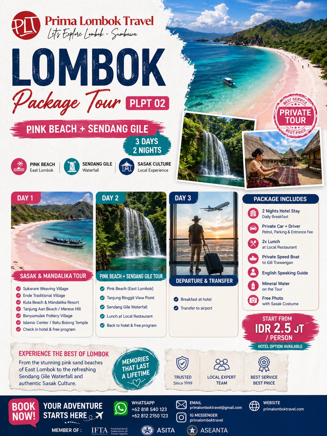 Lombok Tour Package PLPT 02