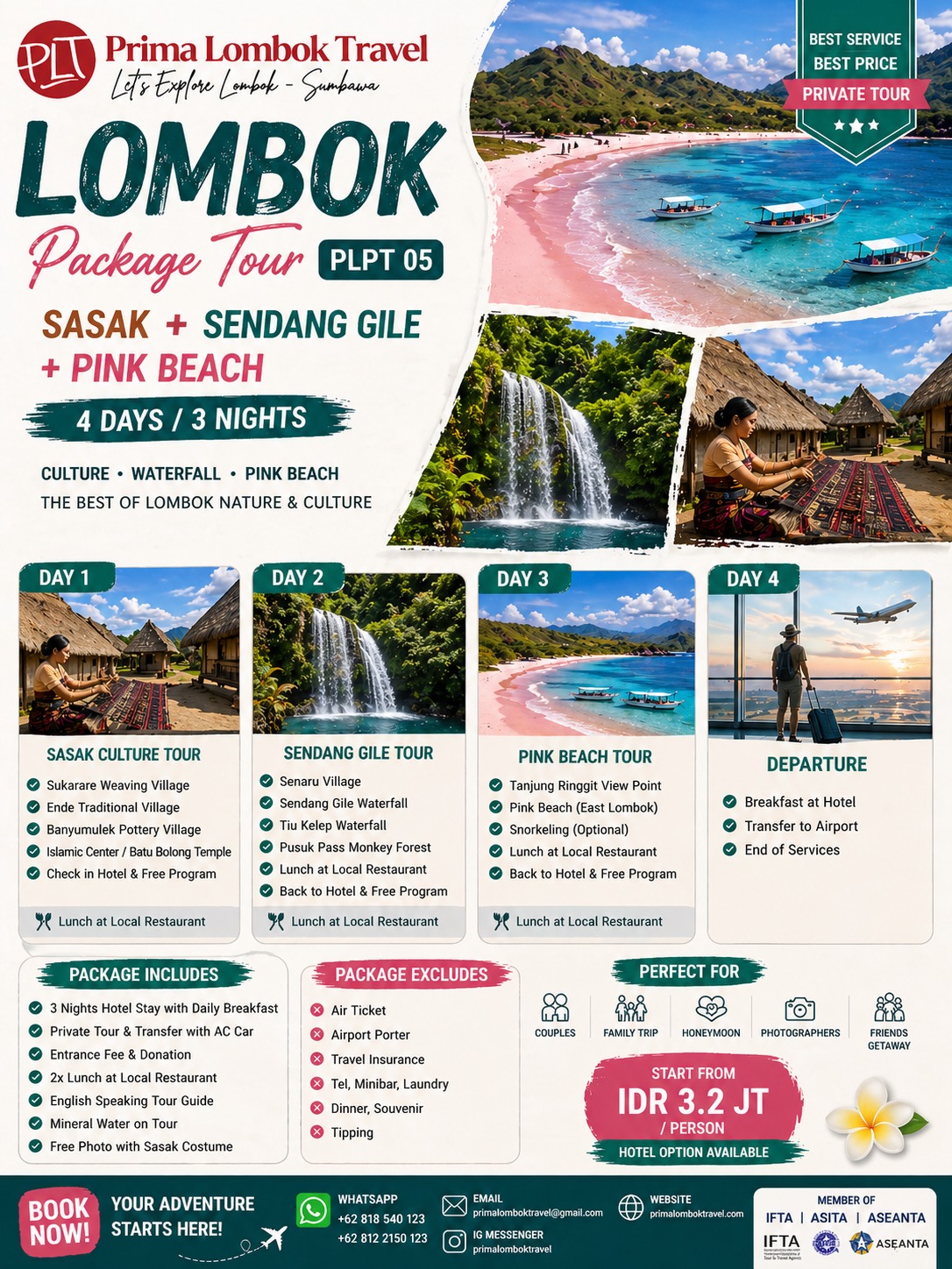 Lombok Tour Package PLPT 05