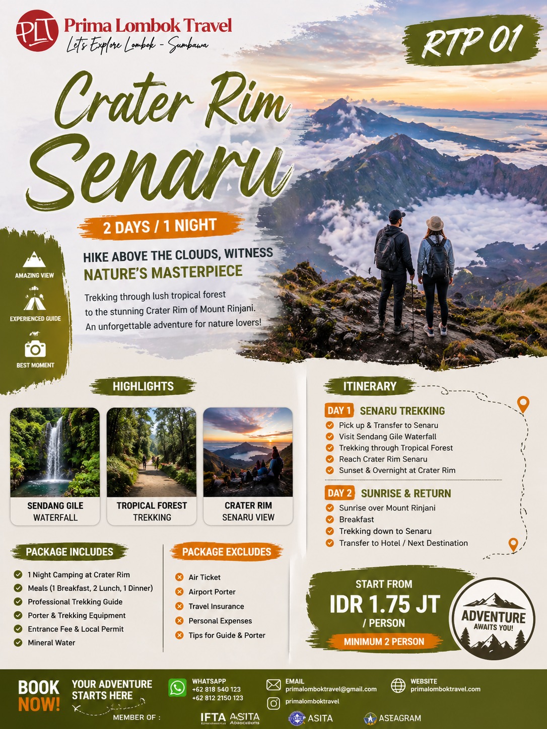 Summit and Lake Trekking Package